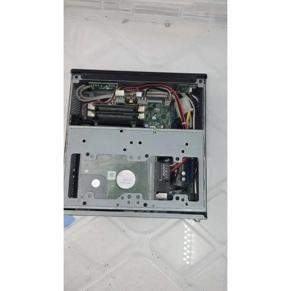 small all-in-one computer, as pictured, no power supply. Not tested. As is.